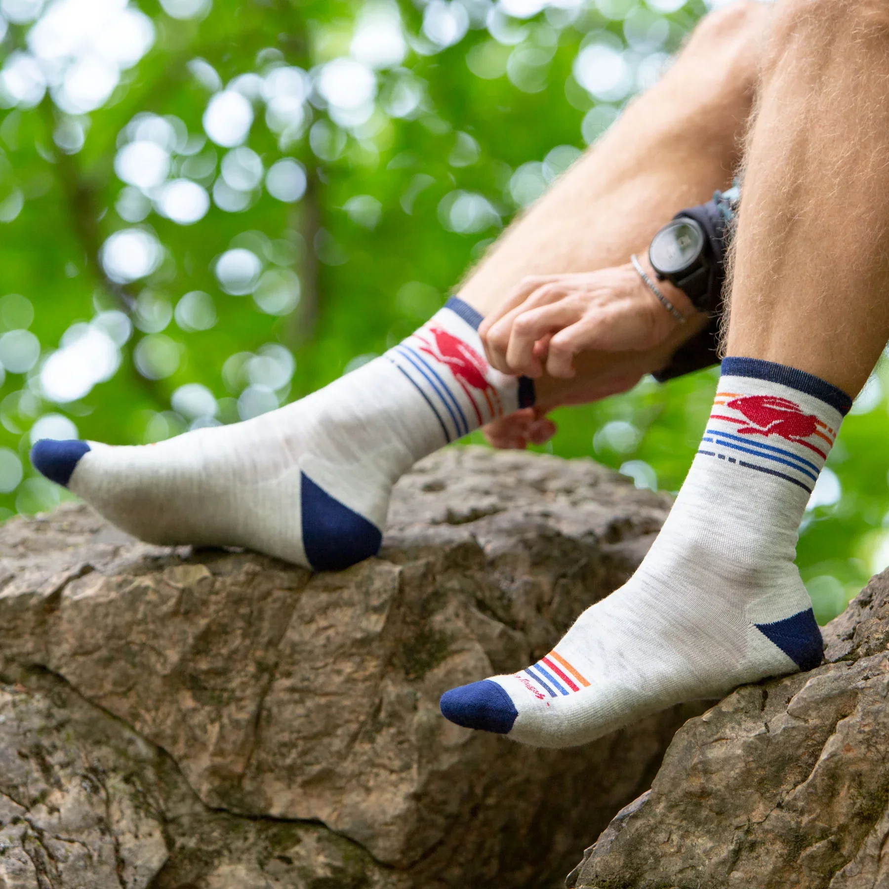 Men's Pacer Micro Crew Ultra-Lightweight Running Socks - Image 4