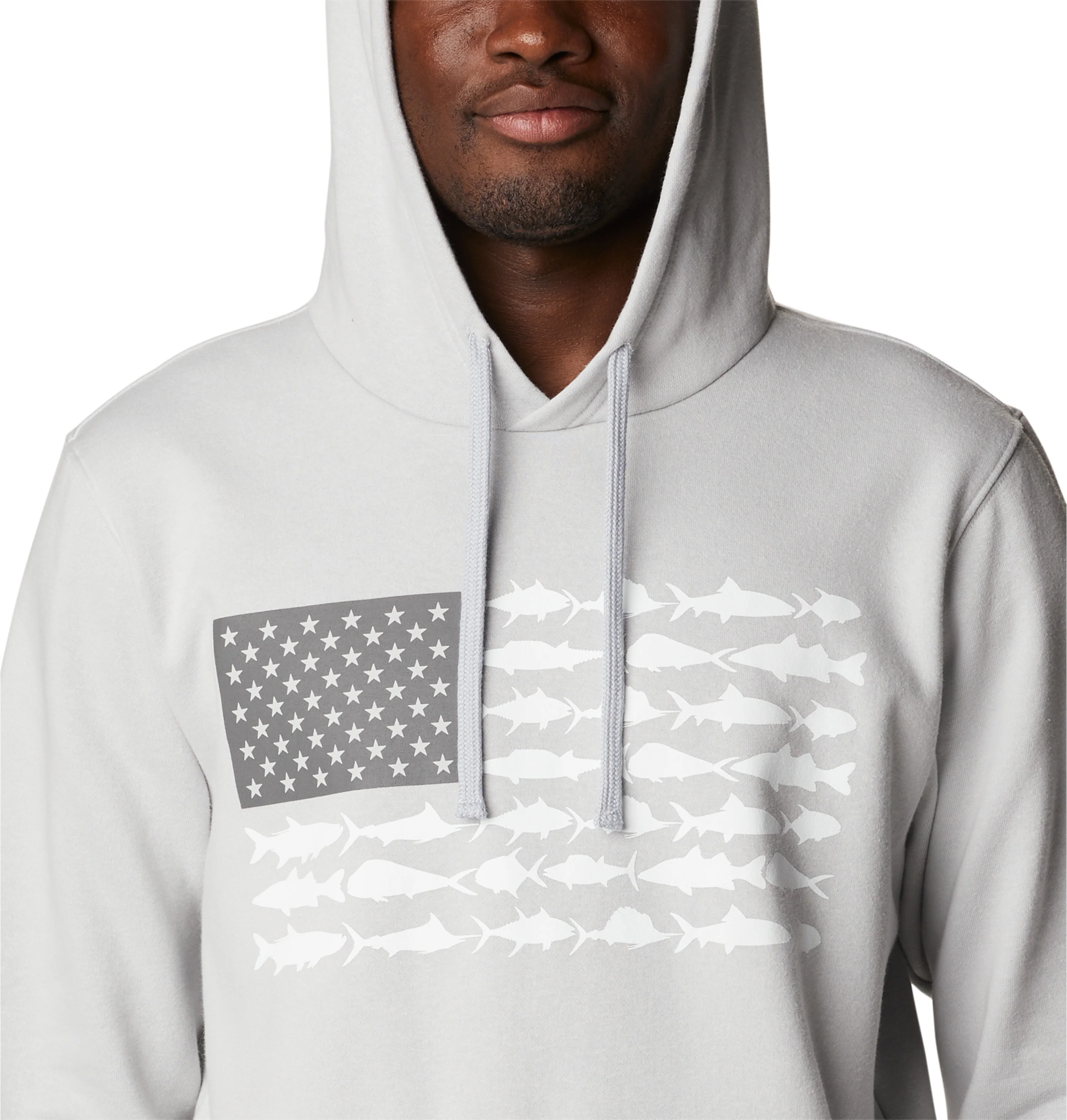 Men's PFG Fish Flag II Hoodie - Image 4